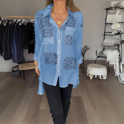 DAISY | HANDWRITTEN BUTTON-UP SHIRT